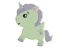 Stickmuster - Einhorn